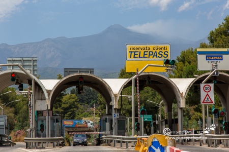 last view to Mt. Etna before highway
