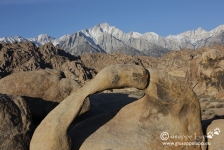 Moebius Arch with Mt. Wittney