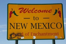 entering New Mexico