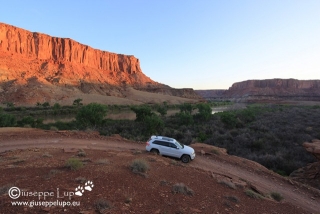 White Rim road: along the Green river