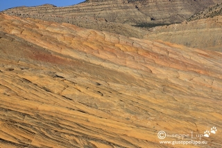 Yellow Rock in the evening sun