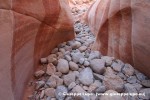 White Domes Slot Canyon detail