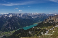 view to Lake Achen 929m (3047 ft)