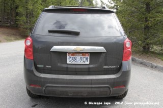 my Salt Lake City rental car : Chevi Equinox