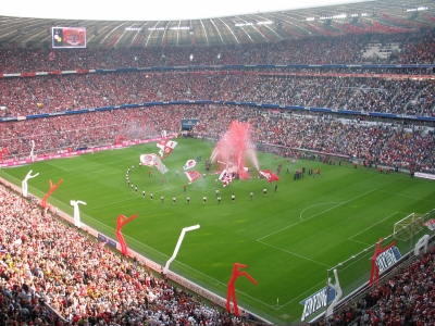 Allianz Arena may 13th 2006: Bayern MÃ¼nchen is german premier League champion