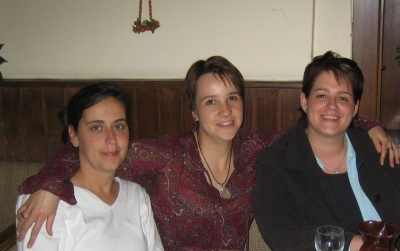 spanish diner with Christiane, Sonja and Tina